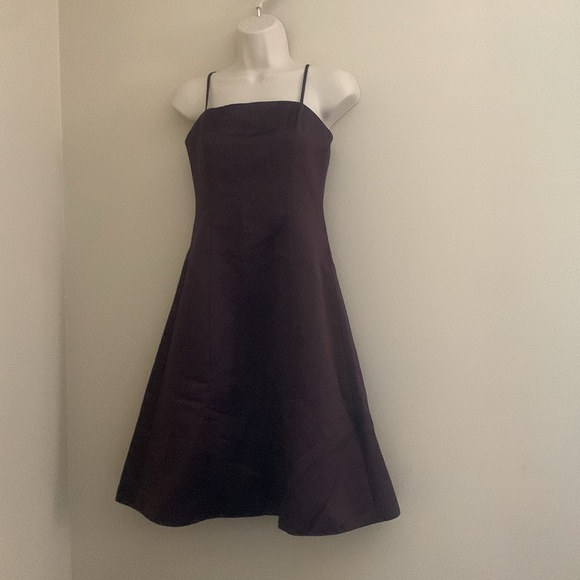 David's Bridal Rich Brown Dress flower girl 14 woman’s xs 23 - Picture 1 of 5